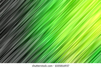 Light Green vector background with lava shapes. Glitter abstract illustration with wry lines. Pattern for your business design.