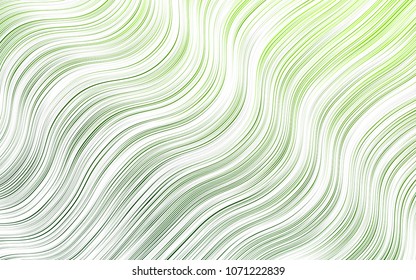 Light Green vector background with lava shapes. A completely new color illustration in marble style. Marble style for your business design.