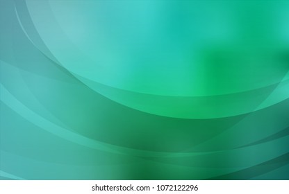 Light Green vector background with lava shapes. Glitter abstract illustration with wry lines. The template for cell phone backgrounds.
