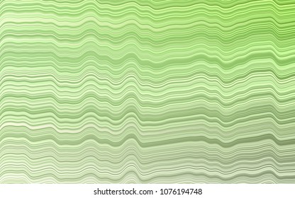 Light Green vector background with lava shapes. Creative illustration in halftone marble style with gradient. A completely new template for your business design.