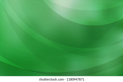 Light Green vector background with lava shapes. Shining crooked illustration in marble style. The template for cell phone backgrounds.