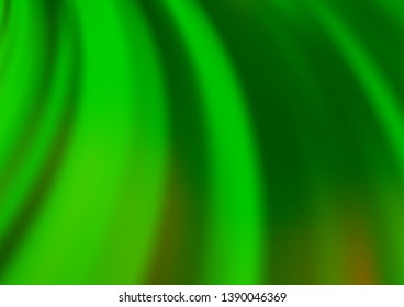Light Green vector background with lava shapes. An elegant bright illustration with gradient. The elegant pattern for brand book.