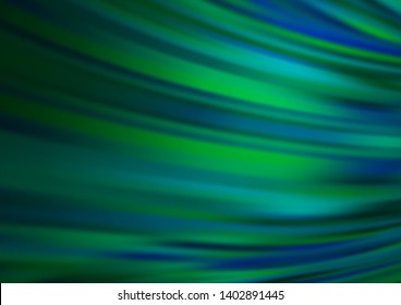 Light Green vector background with lava shapes. Geometric illustration in marble style with gradient.  A completely new marble design for your business.