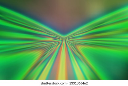 Light Green vector background with lines. Colorful abstract illustration with gradient lines. Elegant pattern for a brand book.