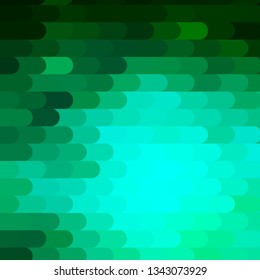 Light Green vector background with lines. Colorful gradient illustration with abstract flat lines. Pattern for ads, commercials.