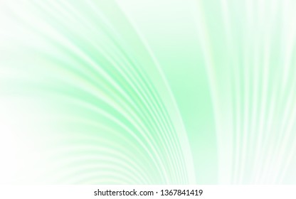 Light Green vector background with lines. Shining colorful illustration in simple style. Elegant pattern for a brand book.