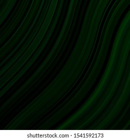 Light Green vector background with lines. Bright sample with colorful bent lines, shapes. Template for cellphones.