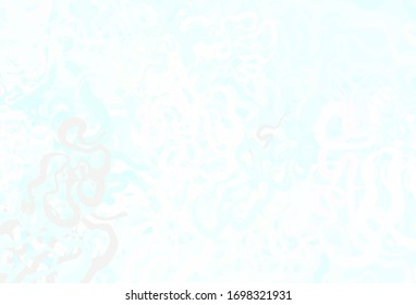 Light Green vector background with lines. A completely new colorful illustration in simple style. Elegant pattern for a brand book.