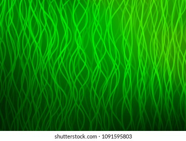 Light Green vector background with liquid shapes. Geometric illustration in marble style with gradient.  Pattern for your business design.