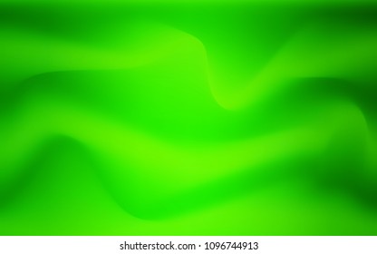 Light Green vector background with liquid shapes. Brand-new colored illustration in marble style with gradient. Brand-new design for your ads, poster, banner.