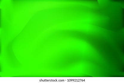Light Green vector background with liquid shapes. Colorful abstract illustration with gradient lines. Textured wave pattern for backgrounds.
