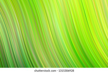 Light Green vector background with liquid shapes. An elegant bright illustration with gradient. The elegant pattern for brand book.