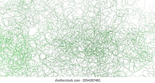 Light green vector background with random forms. Colorful abstract forms with gradient in simple style. Elegant design for wallpaper set.