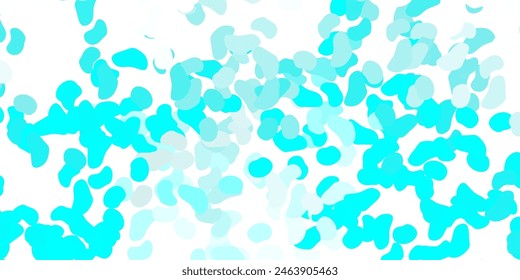 Light green vector background with random forms. Illustration with colorful shapes in abstract style. Background for cell phones.