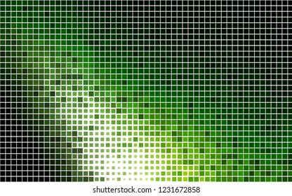 Light Green vector background with rectangles. Abstract gradient illustration with rectangles. Pattern can be used for websites.
