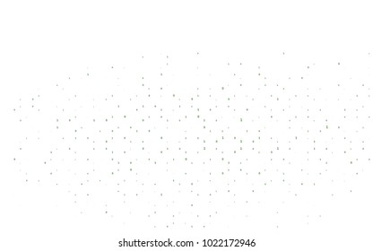 Light Green vector background with signs of numerals. Colored mathematic signs with gradient on white background. Smart design for your business advert of university.