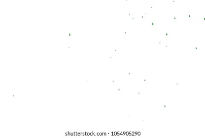 Light Green vector background with signs of Bitcoins. Abstract illustration with colored financial digital symbols. The pattern can be used for financial, investment websites.