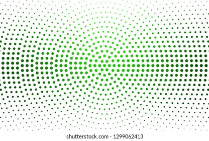 Light Green vector  background with spots. Abstract illustration with colored bubbles in nature style. Pattern for textures of wallpapers.