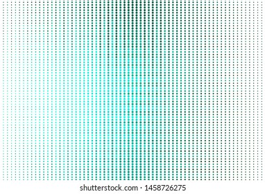Light Green vector background with spots. Illustration with set of shining colorful abstract circles. Pattern for futuristic ad, booklets.