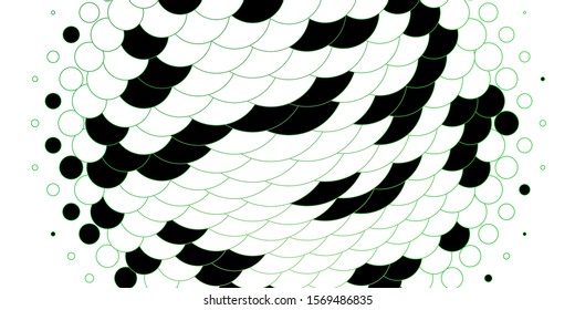 Light Green vector background with spots. Abstract colorful disks on simple gradient background. Pattern for wallpapers, curtains.