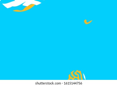 Light Green vector background with spots. Blurred bubbles on abstract background with colorful gradient. Pattern for beautiful websites.