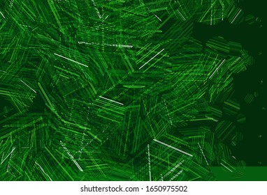 Light Green vector background with spots. Modern abstract illustration with colorful water drops. Pattern for ads, leaflets.