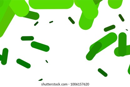 Light Green vector background with straight lines. Blurred decorative design in simple style with lines. Smart design for your business advert.