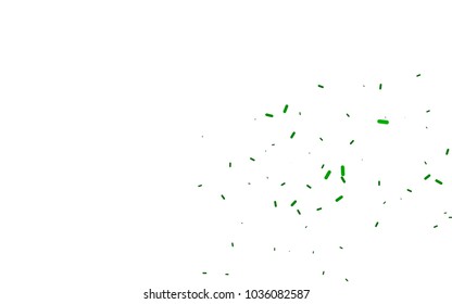Light Green vector background with straight lines. Capsules on blurred abstract background with gradient. The pattern can be used for websites.
