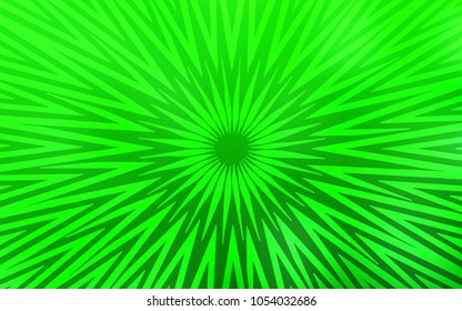 Light Green vector background with straight lines. Modern geometrical abstract illustration with staves. Best design for your ad, poster, banner.