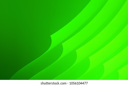 Light Green vector background with straight lines. Blurred decorative design in simple style with lines. Pattern for ads, posters, banners.