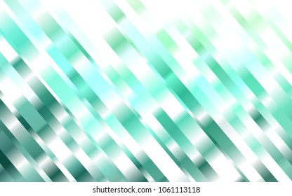 Light Green vector background with straight lines. Shining colored illustration with narrow lines. Best design for your ad, poster, banner.