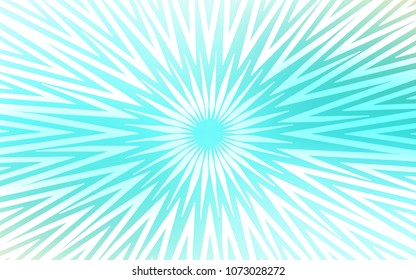 Light Green vector background with straight lines. Lines on blurred abstract background with gradient. Smart design for your business advert.
