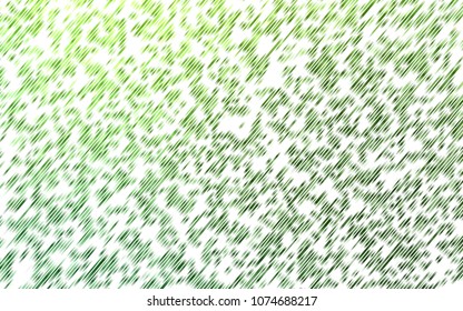 Light Green vector background with straight lines. Shining colored illustration with narrow lines. The template can be used as a background.