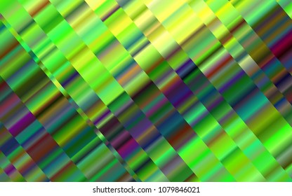 Light Green vector background with straight lines. Blurred decorative design in simple style with lines. The pattern can be used for busines ad, booklets, leaflets