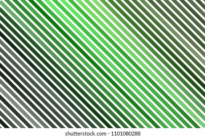 Light Green vector background with straight lines. Glitter abstract illustration with colored sticks. The pattern can be used for busines ad, booklets, leaflets