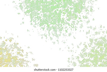 Light Green vector background with straight lines. Shining colored illustration with narrow lines. The pattern can be used for websites.