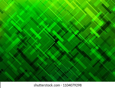 Light Green vector background with straight lines. Blurred decorative design in simple style with lines. The pattern can be used as ads, poster, banner for commercial.