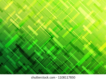 Light Green vector background with straight lines. Blurred decorative design in simple style with lines. The pattern can be used for busines ad, booklets, leaflets