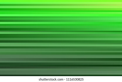 Light Green vector background with straight lines. Shining colored illustration with narrow lines. Best design for your ad, poster, banner.