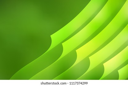 Light Green vector background with straight lines. Modern geometrical abstract illustration with Lines. Pattern for ads, posters, banners.