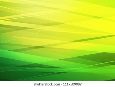 Light Green vector background with straight lines. Modern geometrical abstract illustration with staves. The pattern can be used for websites.