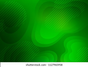 Light Green vector background with straight lines. Glitter abstract illustration with colored sticks. The pattern can be used for busines ad, booklets, leaflets