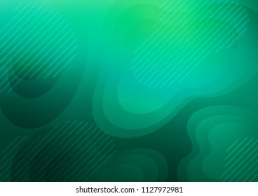 Light Green vector background with straight lines. Blurred decorative design in simple style with lines. Best design for your ad, poster, banner.