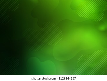 Light Green vector background with straight lines. Blurred decorative design in simple style with lines. The pattern can be used for websites.