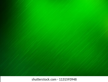 Light Green vector background with straight lines. Decorative shining illustration with lines on abstract template. Smart design for your business advert.