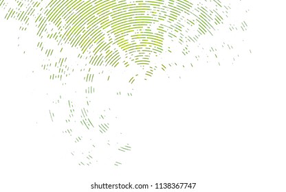 Light Green vector background with straight lines. Decorative shining illustration with lines on abstract template. The template can be used as a background.