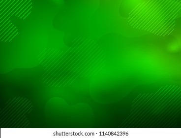Light Green vector background with straight lines. Glitter abstract illustration with colored sticks. The pattern can be used for websites.