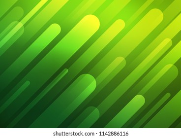 Light Green vector background with straight lines. Glitter abstract illustration with colored sticks. The template can be used as a background.