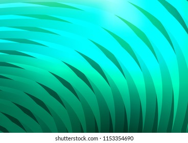 Light Green vector background with straight lines. Shining colored illustration with narrow lines. The pattern can be used for busines ad, booklets, leaflets