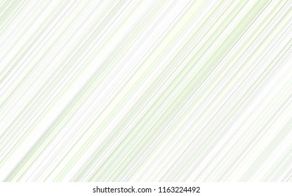 Light Green vector background with straight lines. Modern geometrical abstract illustration with staves. The template can be used as a background.
